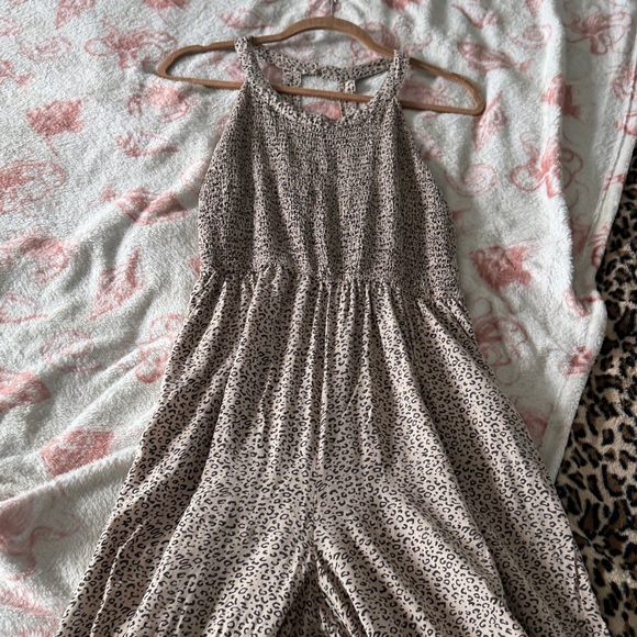 Jessica Simpson Black and White Patterned Jumpsuit - Picture 2 of 3